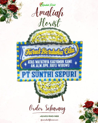 Papan Bunga Duka di Agimuga