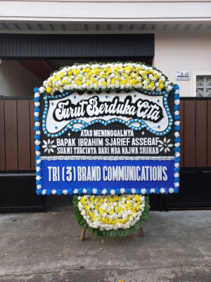 Papan Bunga Duka di Agimuga